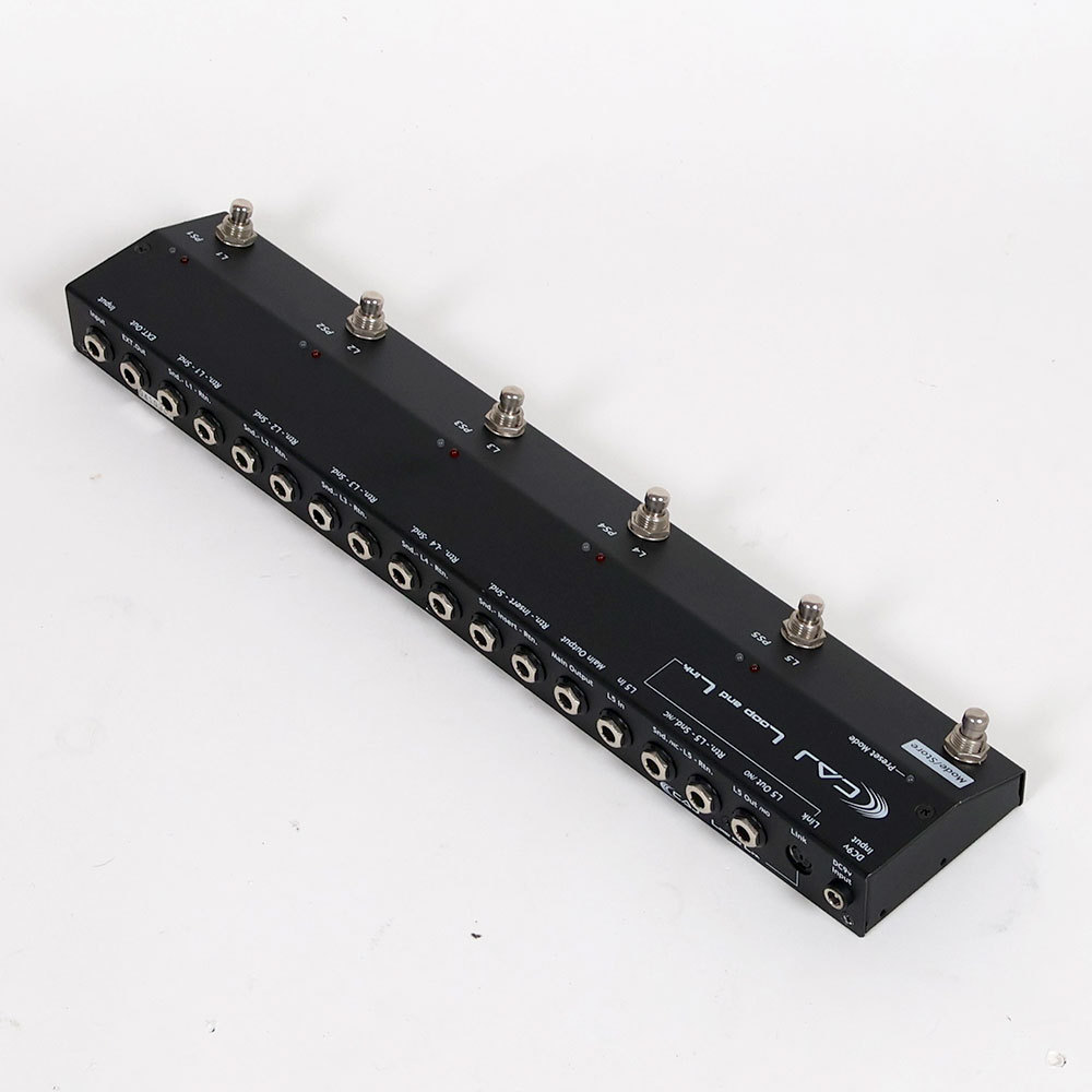 動作確認済中古　CAJ Loop and Link ループスイッチャー Amazon | CAJ プログラマブルエフェクトループ スイッチャー