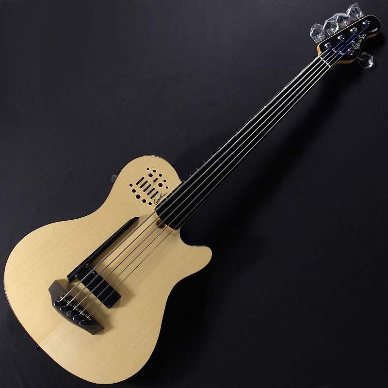 Godin A5 SA フレットレス A5 Bass ULTRA Natural SG Fretless EN SA | Godin Guitars