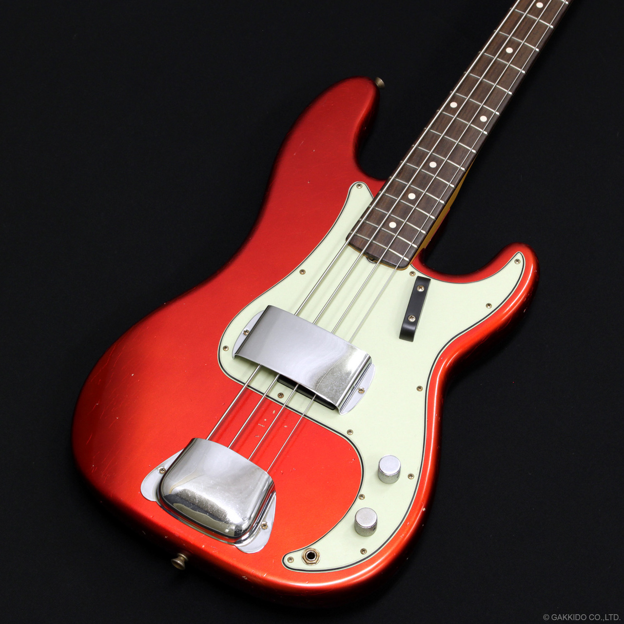 Fender Custom Shop Masterbuilt 1962 Precision Bass Journeyman Relic RW by  Dennis Galuszka [Candy Apple Red]（新品/送料無料）【楽器検索デジマート】