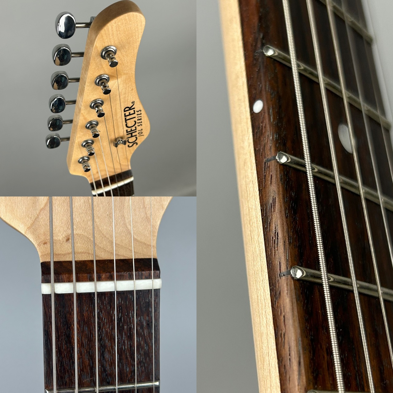 SCHECTER JAPAN ORIGINAL LINE OL-TE-2H-FXD/DRD/R（中古/送料無料