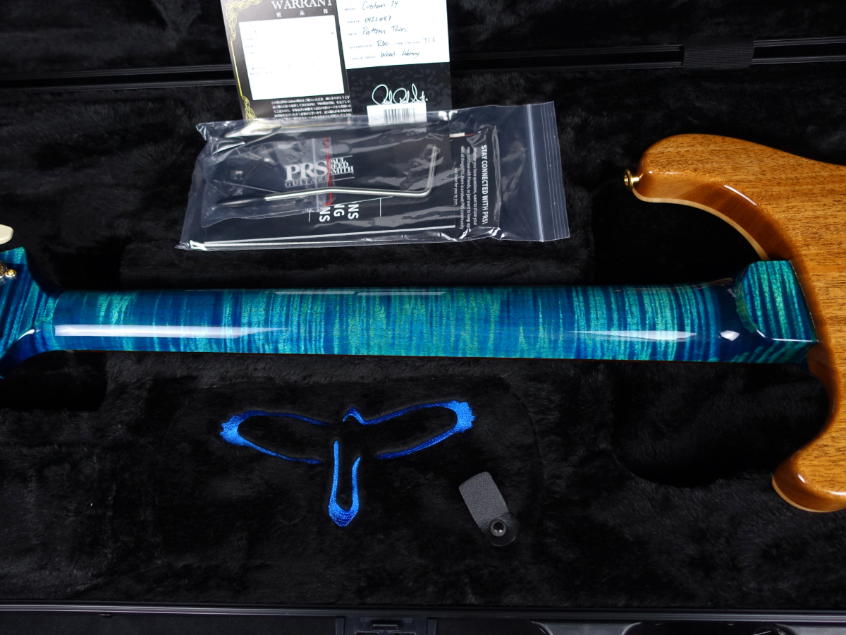 Paul Reed Smith(PRS) Japan Exclusive Wood Library Custom 24 10Top