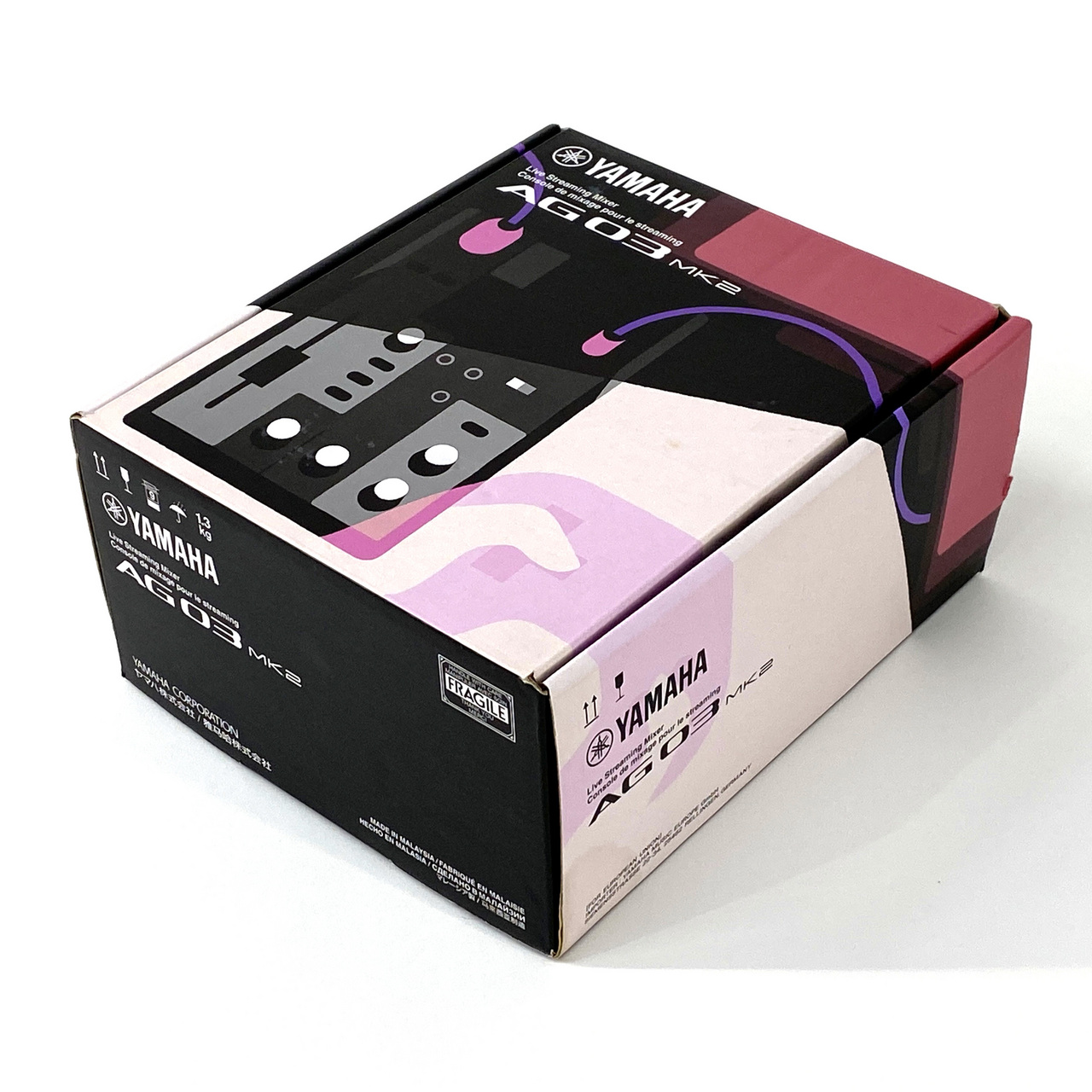 YAMAHA AG03 MK2 B LIVE STREAMING MIXER（中古/送料無料）【楽器検索