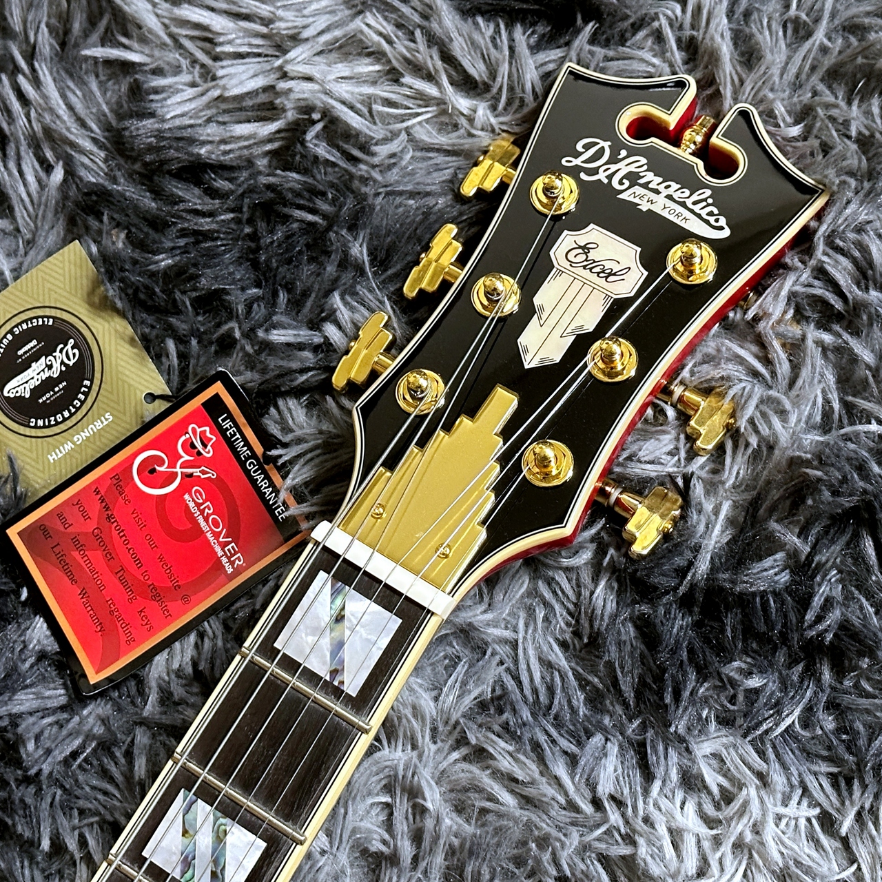 D'Angelico Excel Mini DC Trans Cherry【アウトレット特価