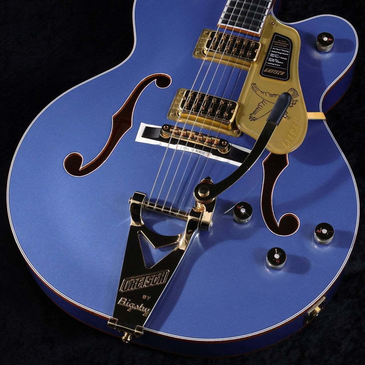 Gretsch Falcon Hollow Body with String-Thru Bigsby and Gold