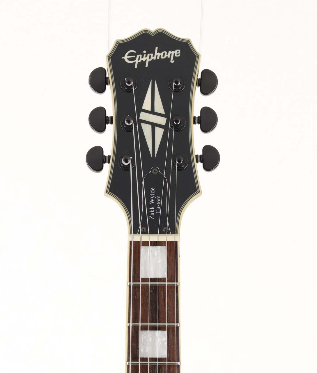 Epiphone Zakk Wylde ZV Custom エピフォン ザックV Epiphone Zakk Wylde ZV Custom Ebony [3.6kg/2009年製] エピフォン