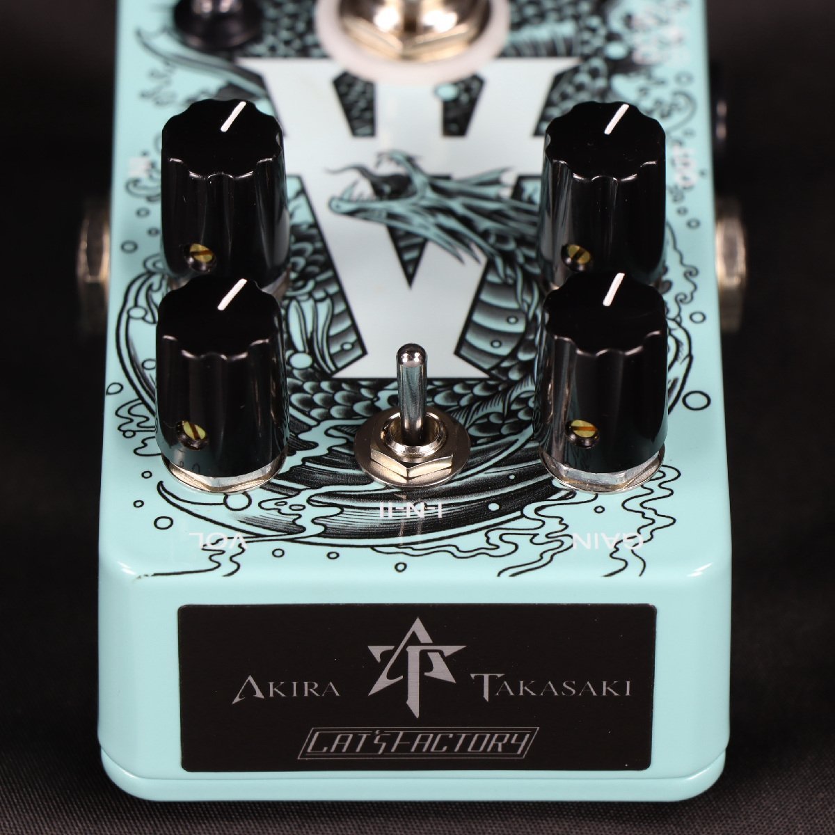 CATS FACTORY AT-222OD Over Drive AKIRA TAKASAKI Signature Pedal