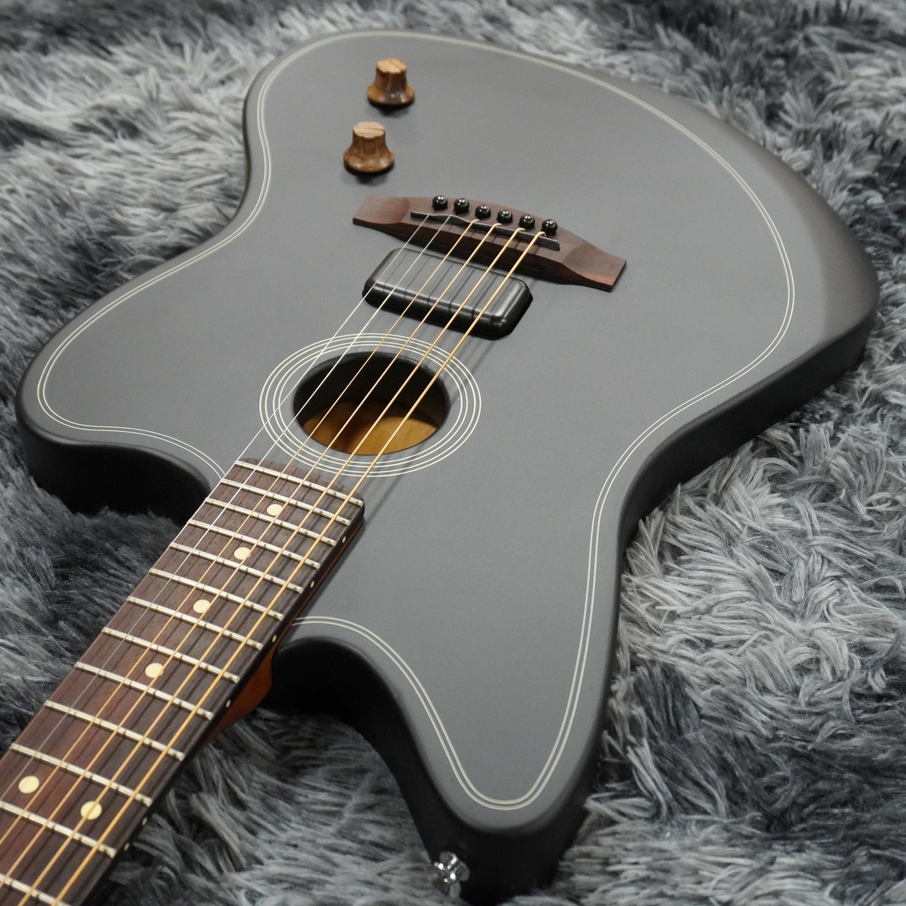 Fender Acoustasonic Standard Jazzmaster Black【旧価格!】（新品