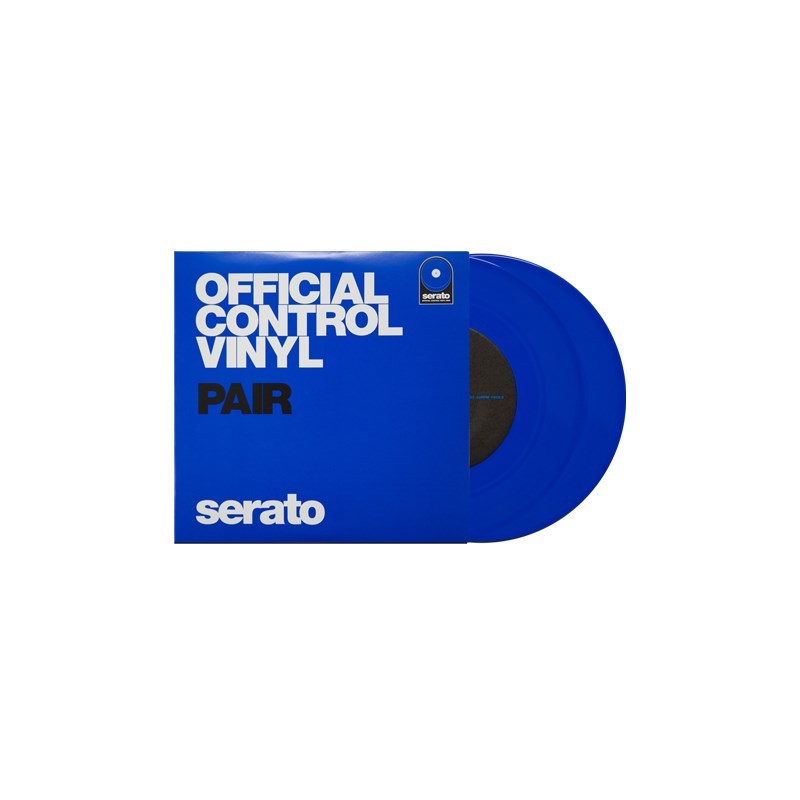 Serato 7'' Official Serato Control Vinyl Blue 【7インチ盤2枚セット