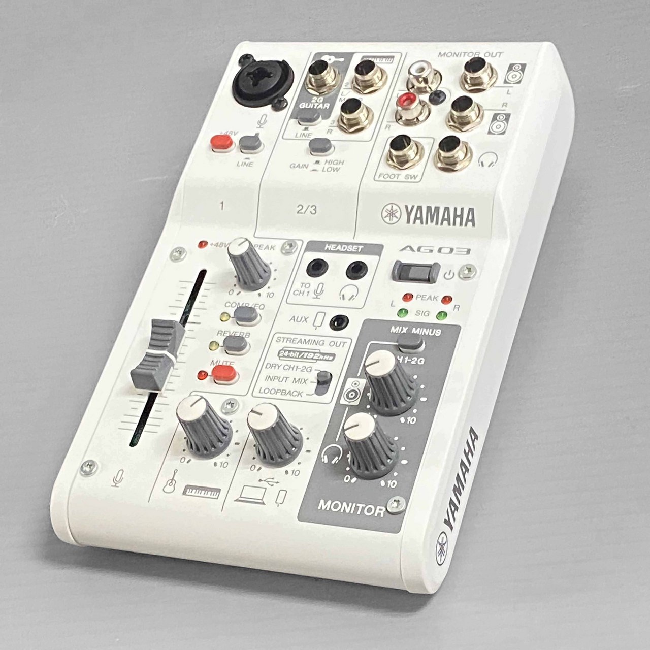 YAMAHAag03mk2 新品 YAMAHAAG03MK2 -White(ホワイト)-【USB ライブストリーミング