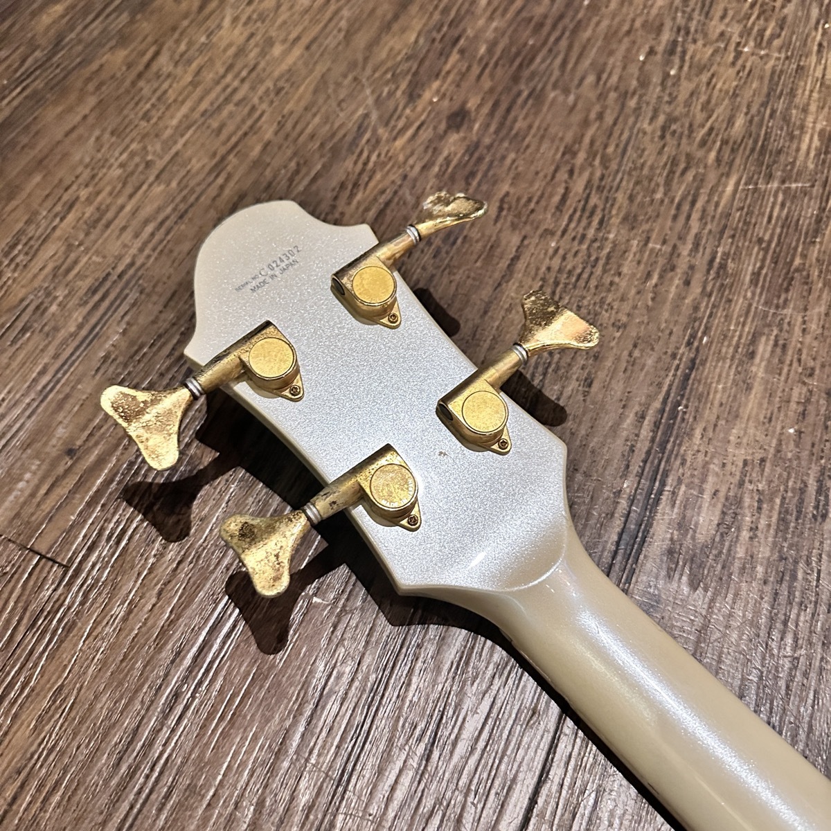 Greco LGB-90 LP Custom Bass Pearl White 2002年製 レスポール ベース