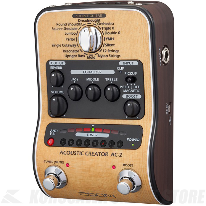 ZOOM AC2 Acoustic Creator（新品/送料無料）【楽器検索デジマート】