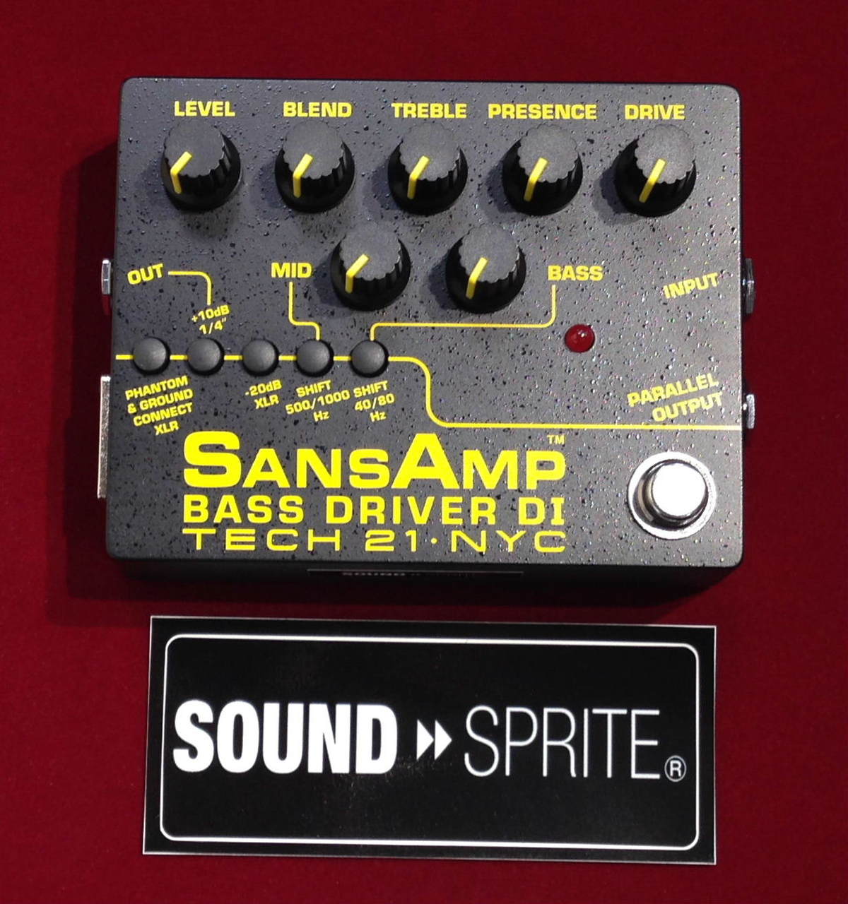 SOUND SPRITE SansAmp BASS DRIVER D.I. Ver.2 Mod 【数量限定で同加工