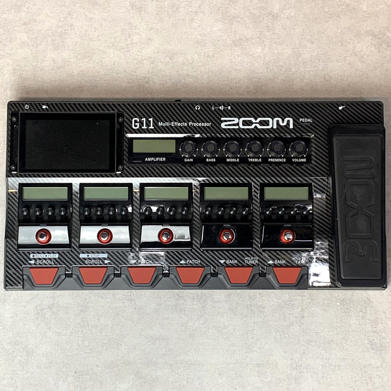 ZOOM G11 Multi-Effects Processor + BTA-1（中古/送料無料）【楽器