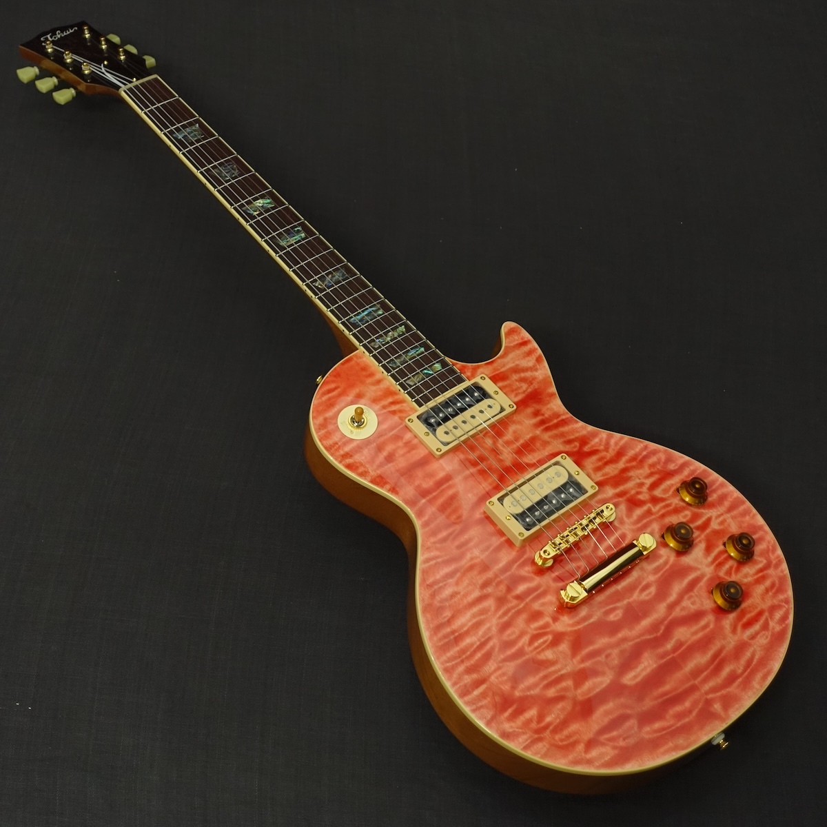 Tokai LS-101Q Trans Pink【カスタムオーダーモデル！】（新品）【楽器