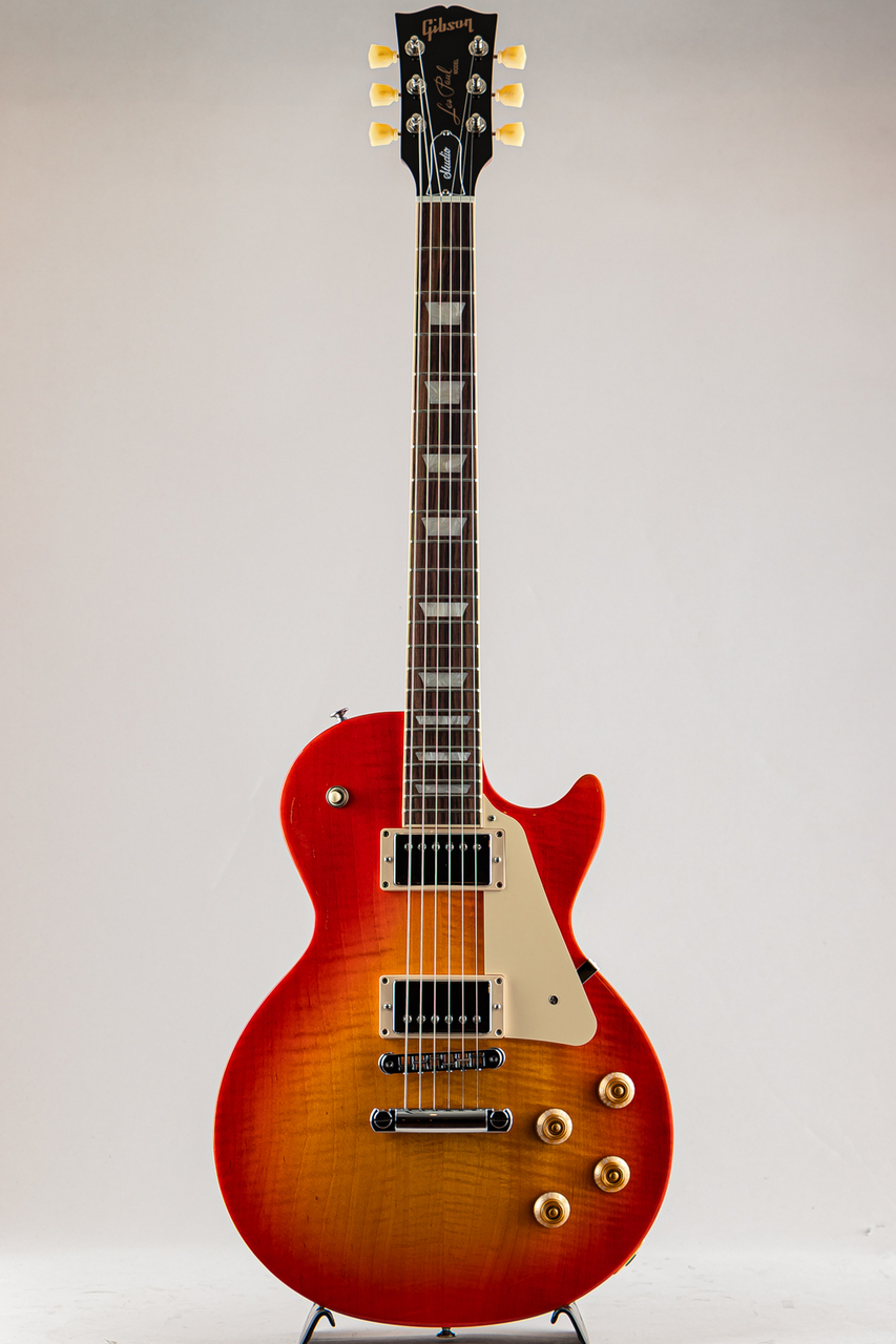 Gibson Exclusive Les Paul Studio Figured Washed Cherry Sunburst【S