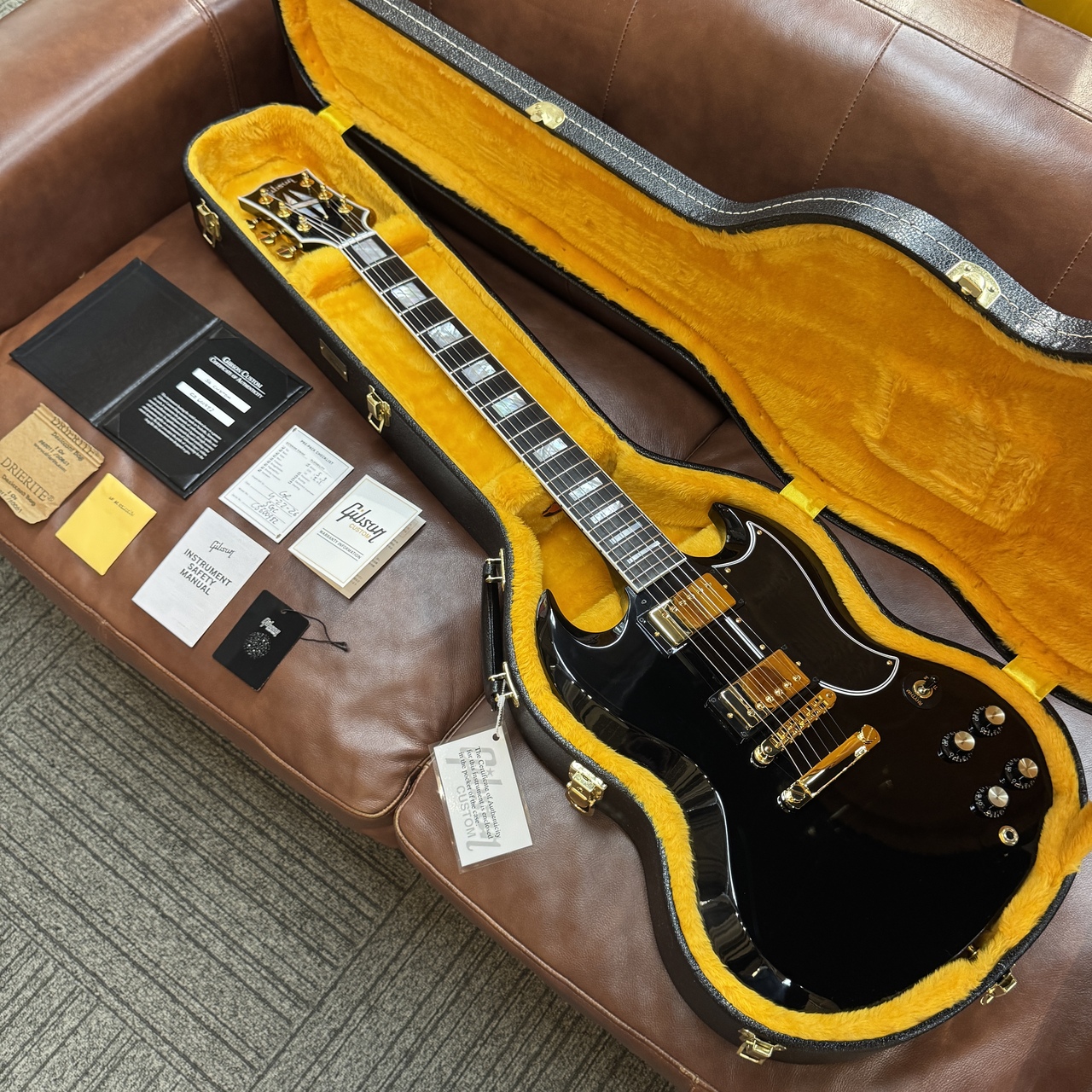 Gibson Custom Shop 【黒カスタム】SG Custom 2-Pickup w/ Ebony