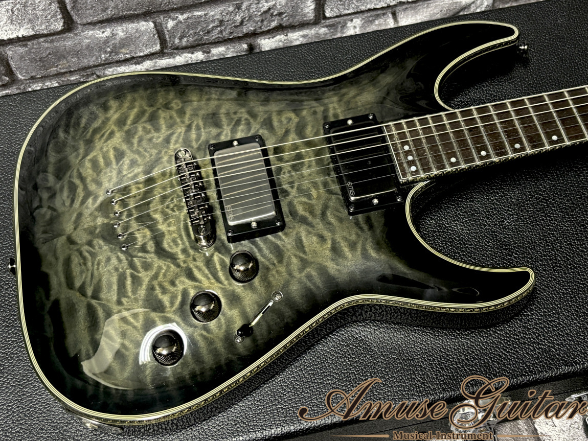 SCHECTER Diamond Series Hellraiser Hybrid C-1 Trans Black