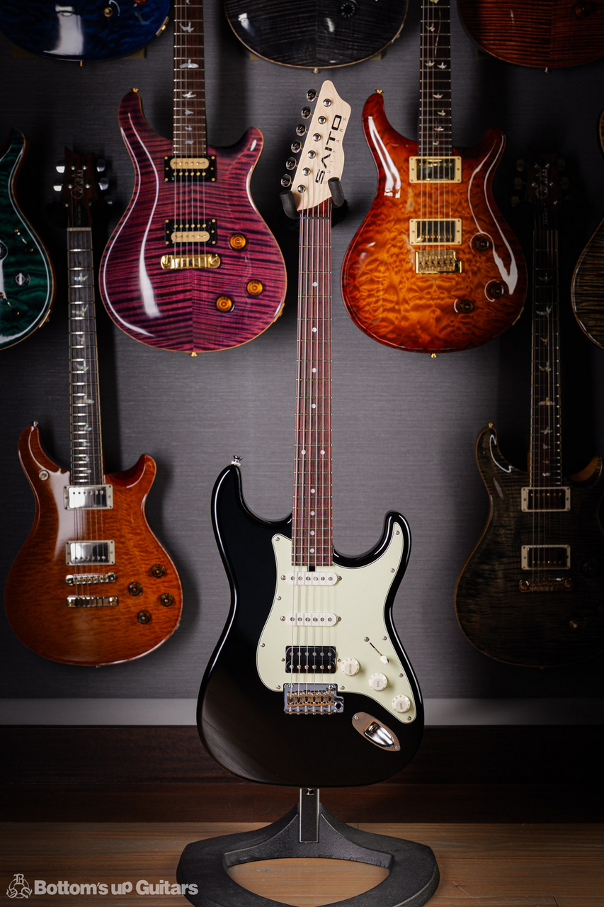 SAITO GUITARS S-622CS Heritage (Black / Mint Green Guard) 【 3.28