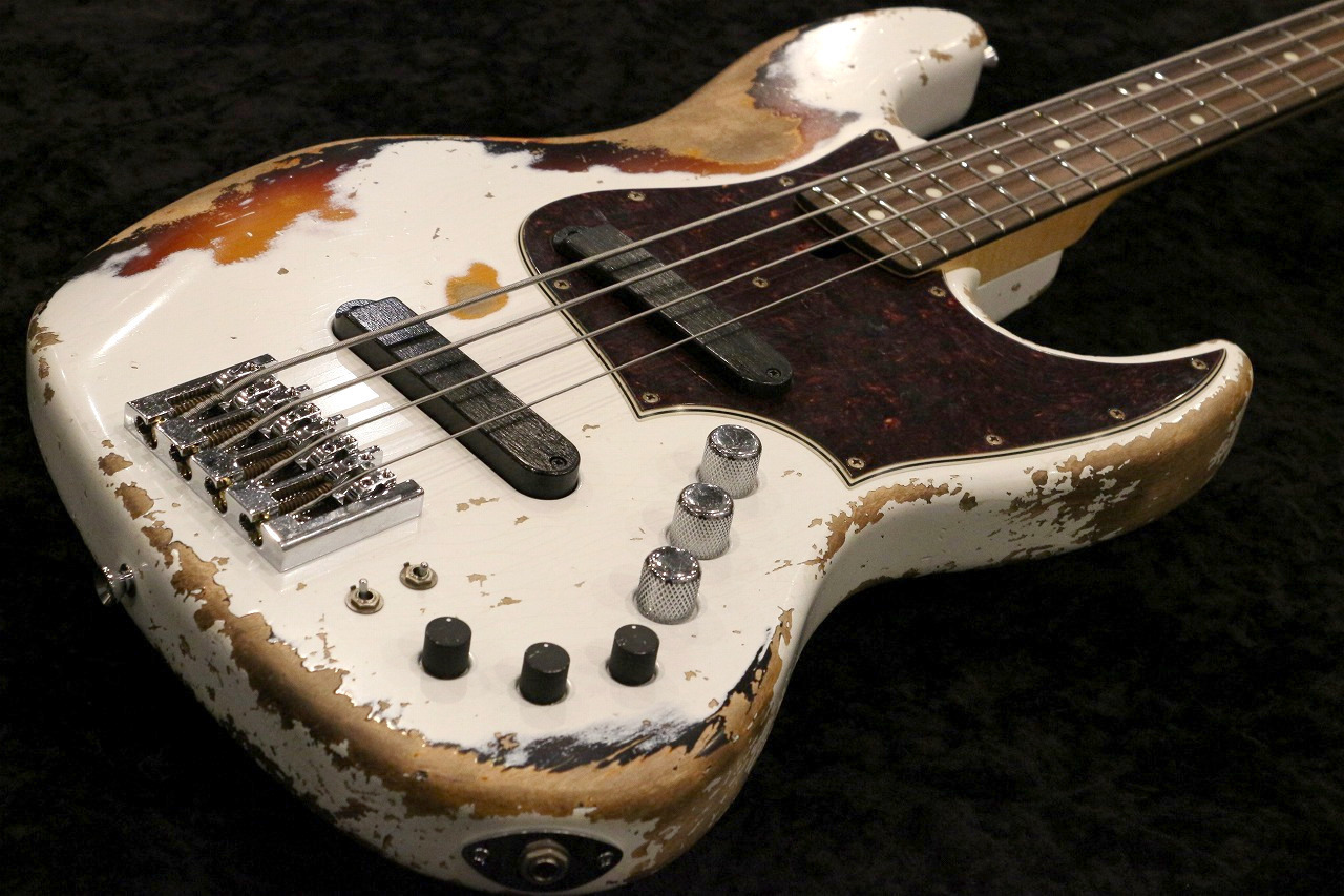 Xotic Custom Order XJ-1T 4st MH Super Heavy Aged/Olympic White