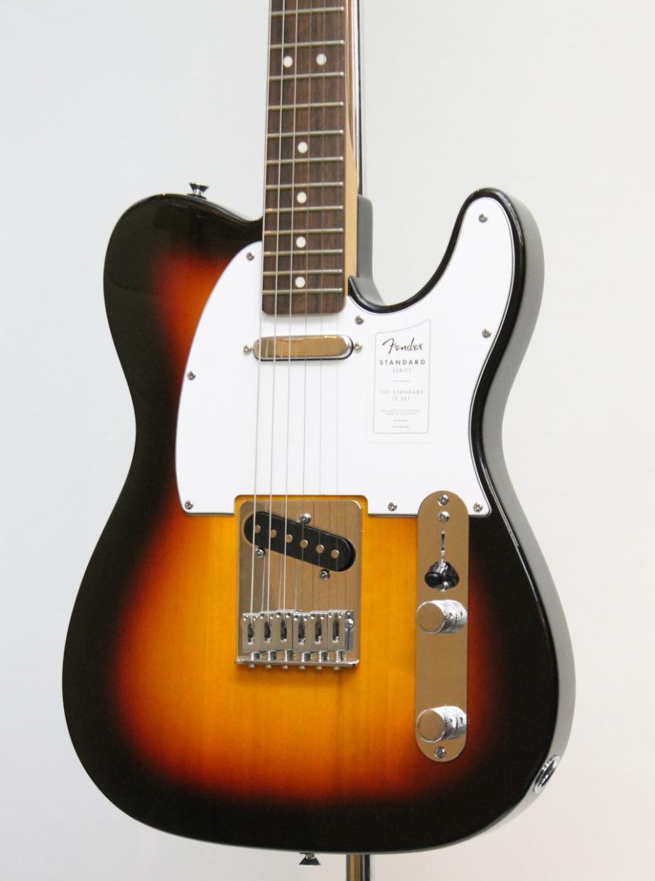 Fender Standard Telecaster, Laurel Fingerboard, White Pickguard, 3