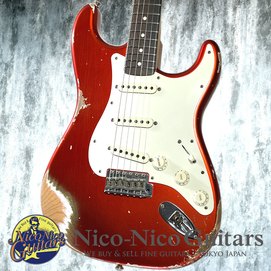 ハードレリック:国産ヴィンテージ ストラトキャスタータイプ/フェスタレッド Fender 2017 Limited Edition Heavy Relic '59 Roasted
