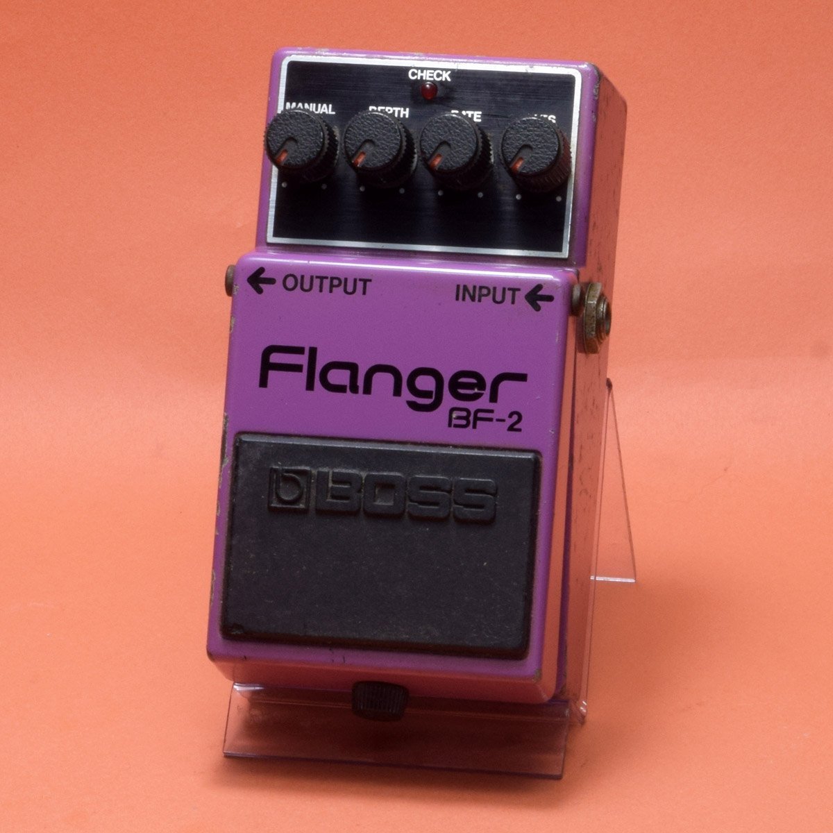 BOSS BF-2 Flanger 日本製 ACA仕様 緑ラベル Boss BF-2 Flanger 1984-1990 (Green Label) Made In Japan | Reverb