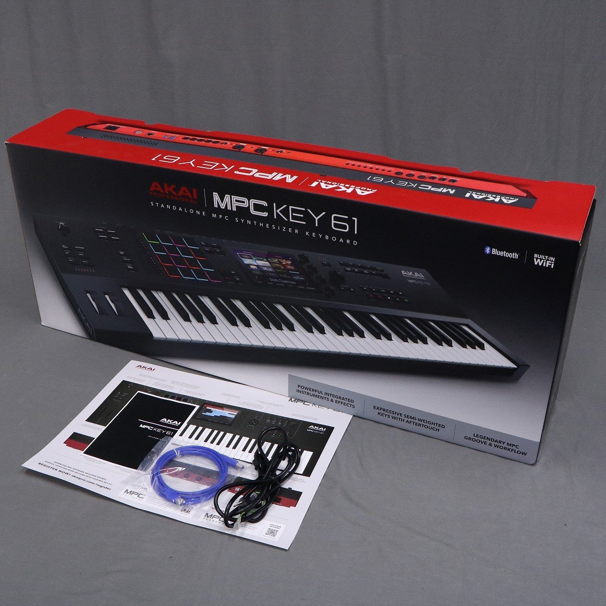お値下げ中　美品！AKAI MPC KEY 61 (アカイ)動作確認済 お値下げ中 美品！AKAI MPC KEY 61 (アカイ)動作確認済 AKAI MPC KEY
