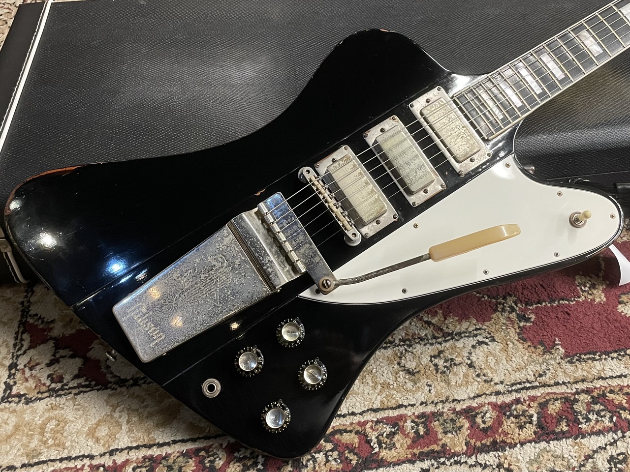 Gibson 1964 Firebird VII - Black Refinished ≒4.23kg