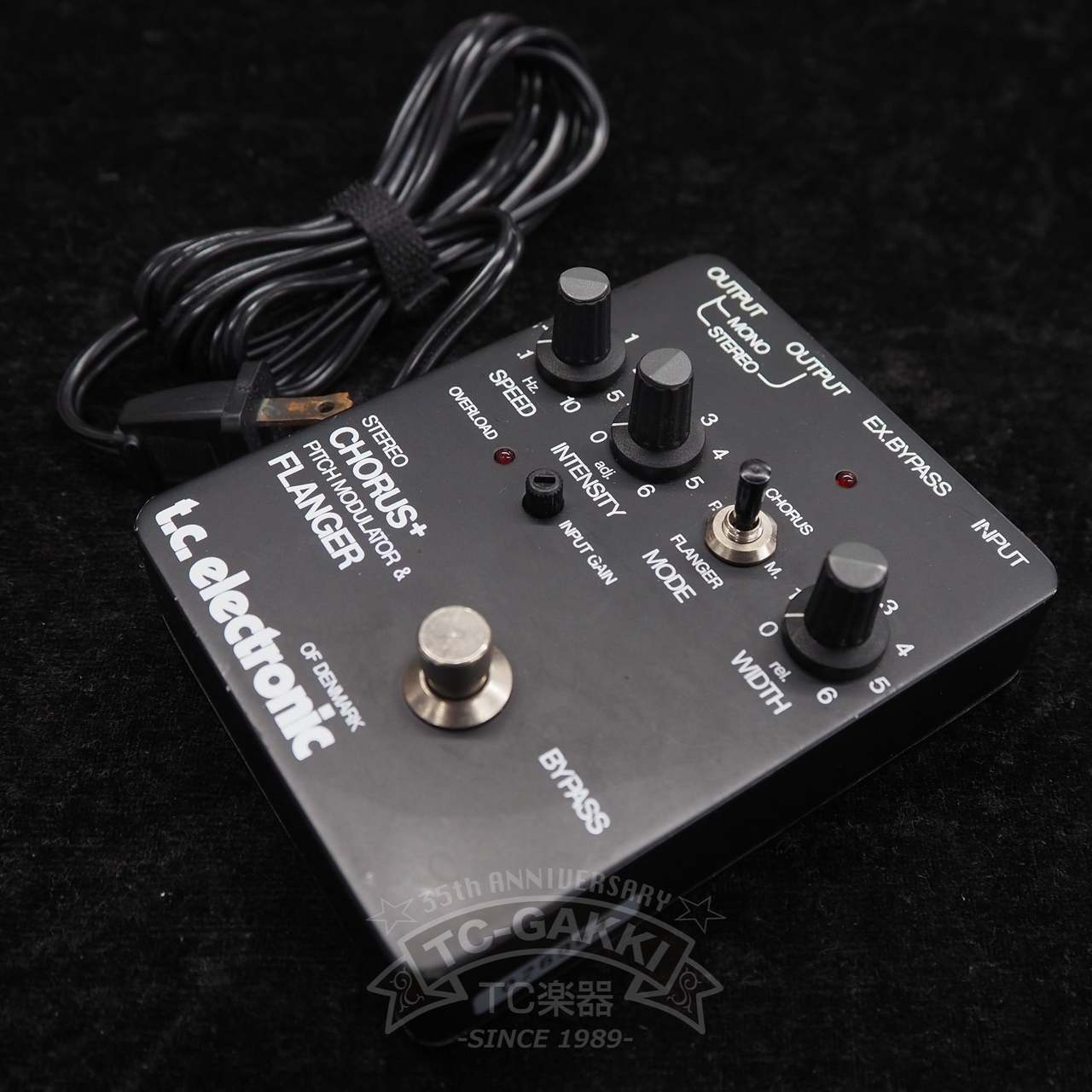 【美品】t.c. electronic CHORUS+ エフェクター tc electronic STEREO CHORUS+ PITCH MODULATOR & FLANGER (SCF