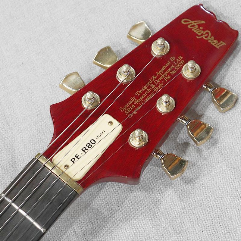 Aria Pro II PE-R80 '83 See-throughRed（ビンテージ）【楽器検索