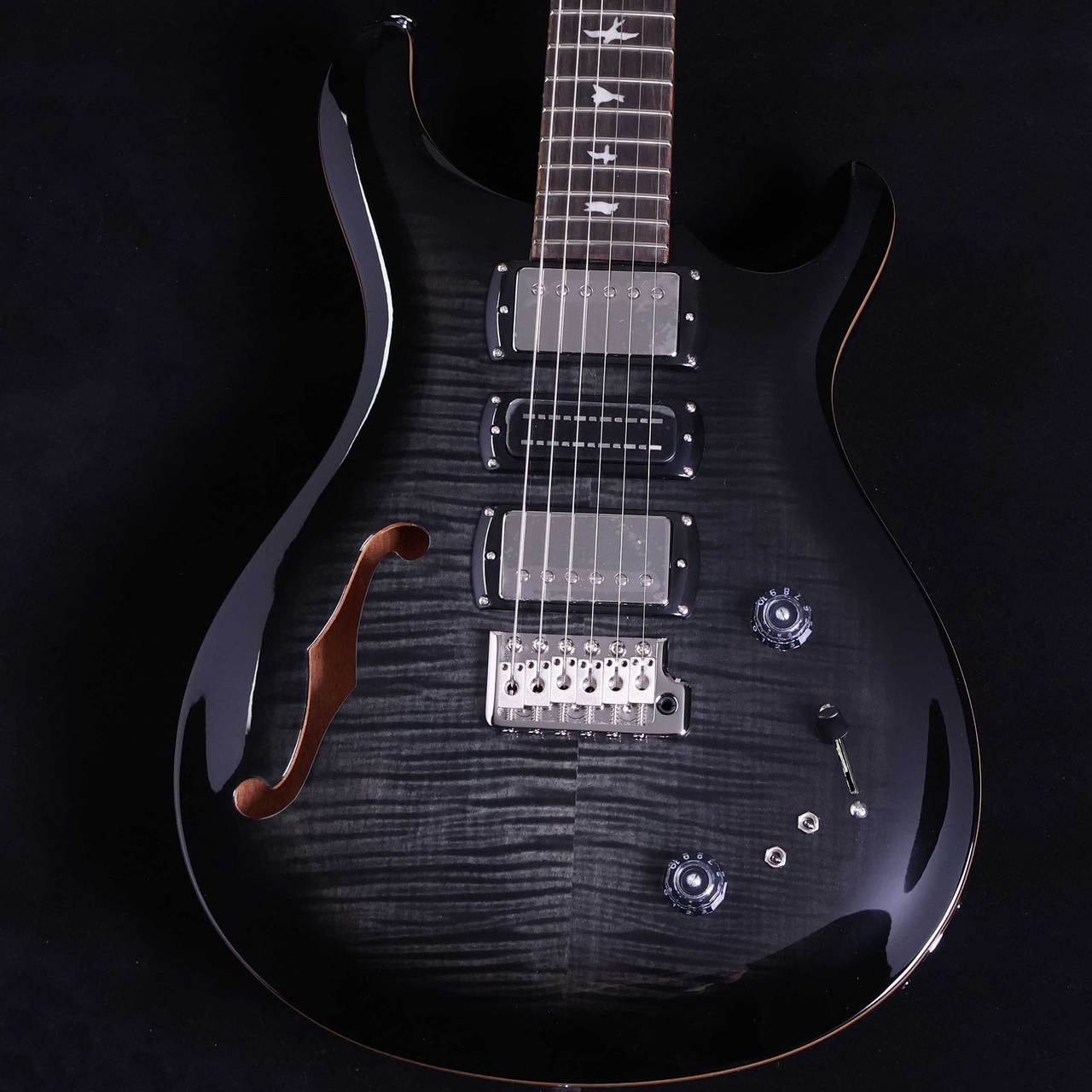PRS SE custom セミホロウボディ　セミアコ Paul Reed Smith(PRS) SE Special Semi-Hollow Charcoal Burst SE