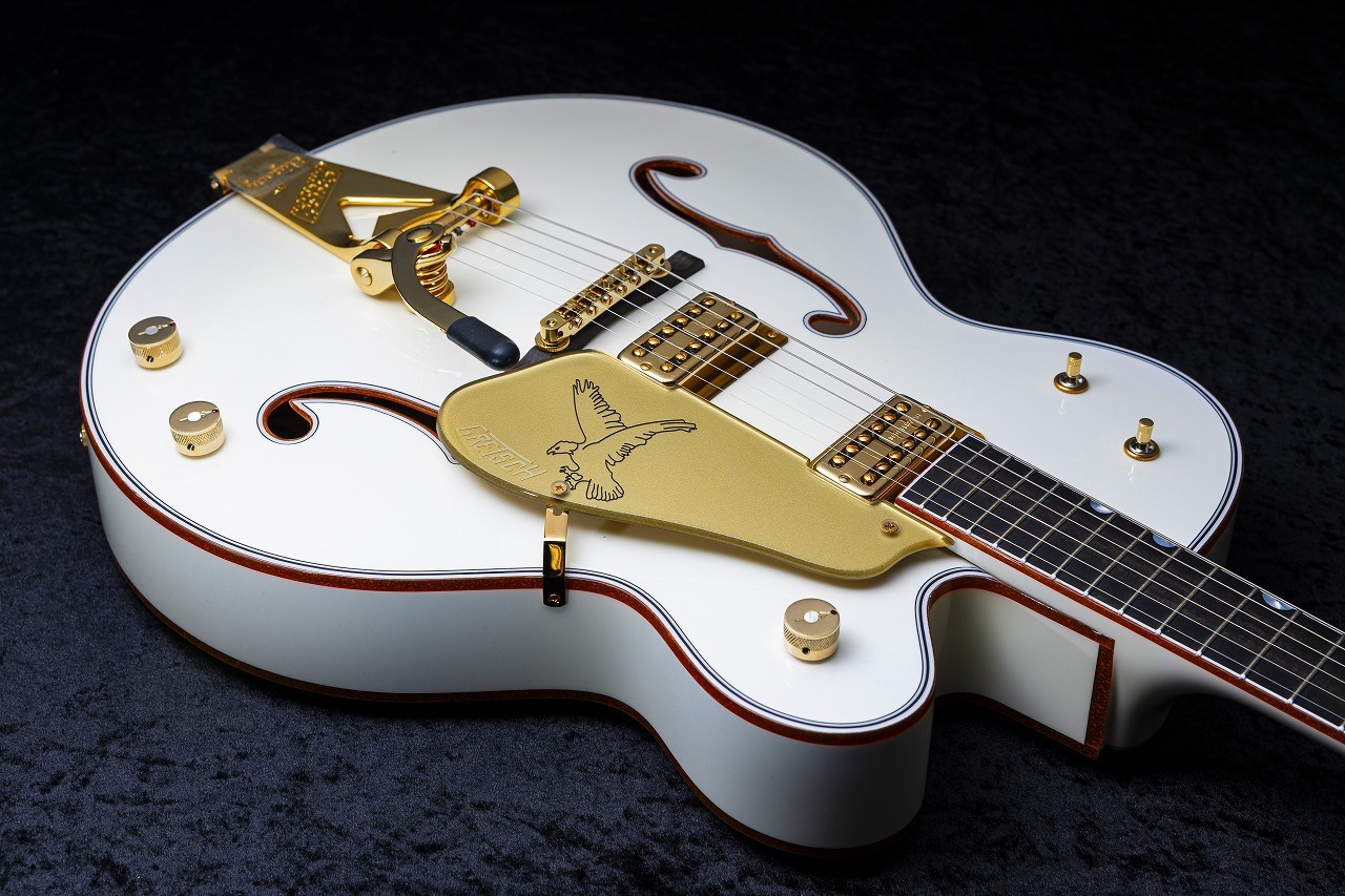 Gretsch USA Custom Shop G6136CS 1959 White Falcon NOS Build by
