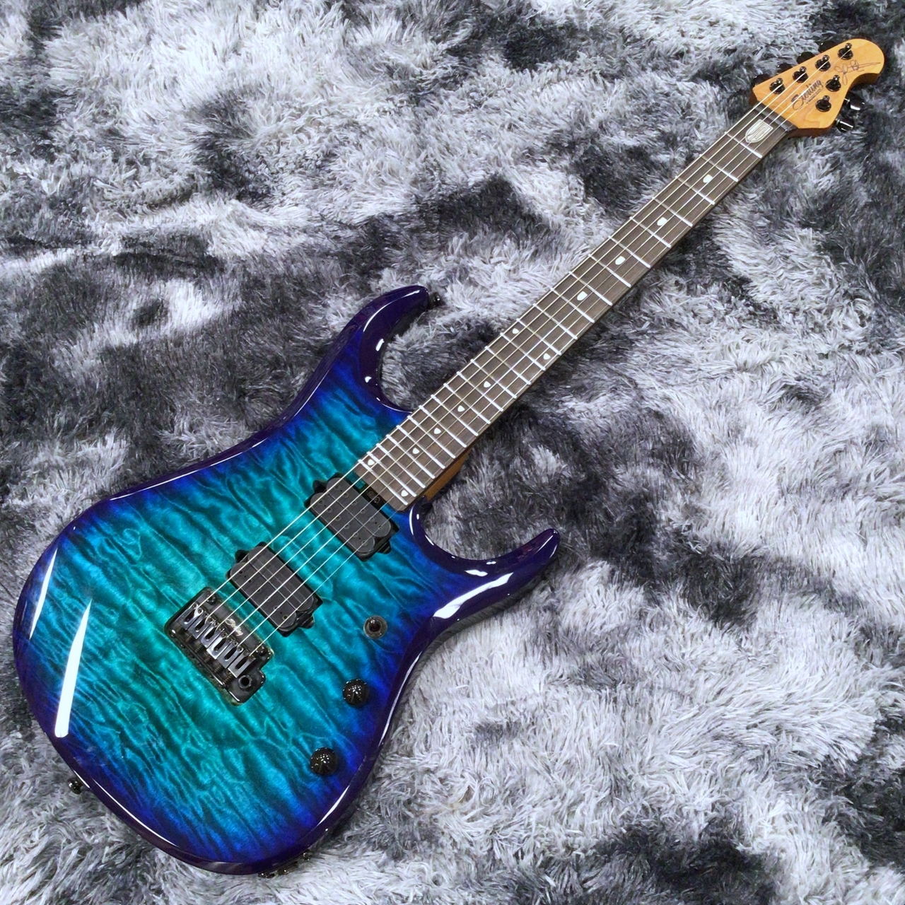Sterling by MUSIC MAN JP150 DiMarzio Cerulean Paradise