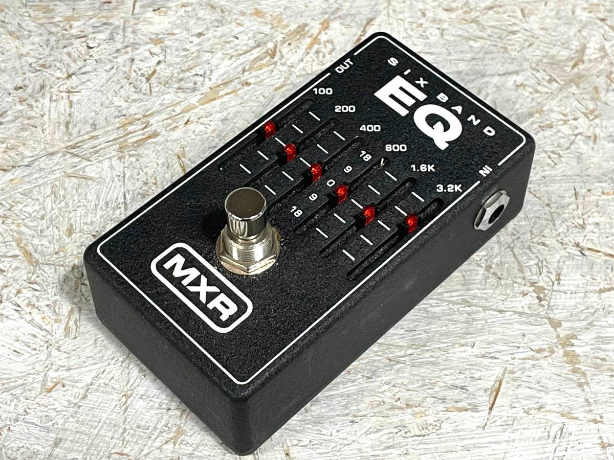 MXR Six Band イコライザー M109S MXR M109S Six Band Graphic EQ｜ミュージックランドKEY