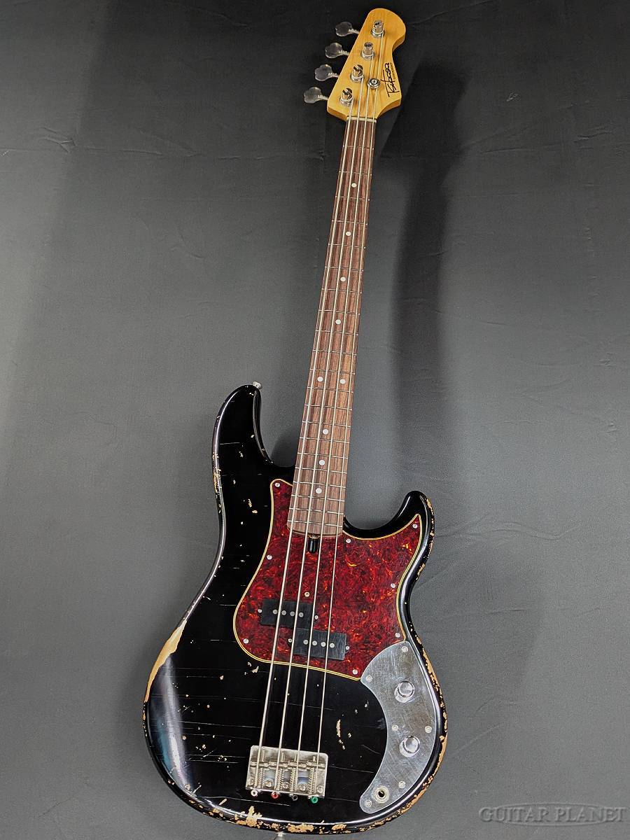 本*ク様 Tsubasa Guitar Workshop ストラトタイプ　エレキ Tsubasa Guitar Workshop The Earth 4st Medium Aged -Black-【3.55kg