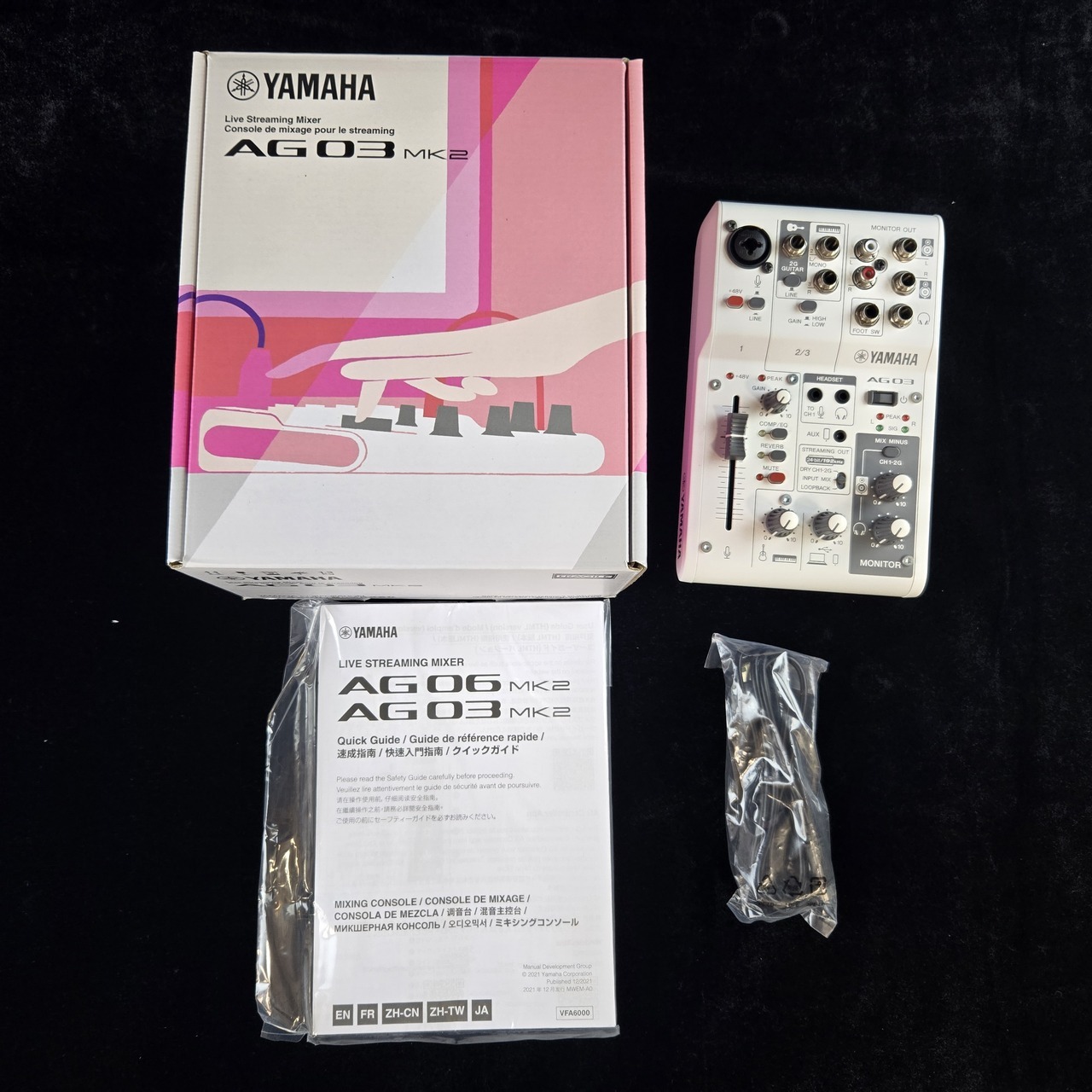 YAMAHA AG03 MK2 - White【現物画像】【展示品特価】（新品特価/送料
