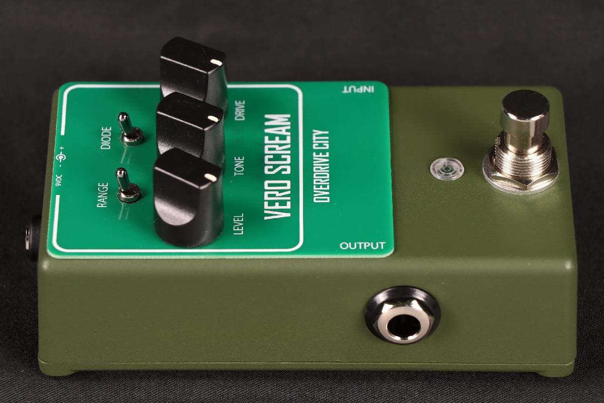 VeroCity Effects Pedals VERO SCREAM ARMY GREEN オーバー