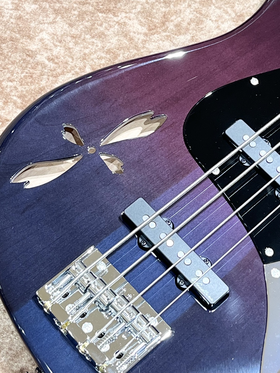 Bacchus WOODLINE-HOLLOW4 FUYUZAKURA WSE'25/E BL/YZ-GRD（新品特価
