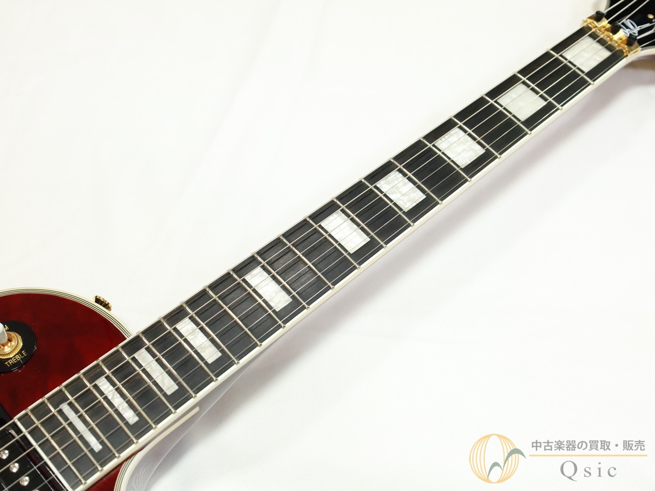 Alexandra Ruby Epiphone Alex Lifeson Les Paul Custom Axcess Quilt (Ruby) 【返品OK】[UM134 ...