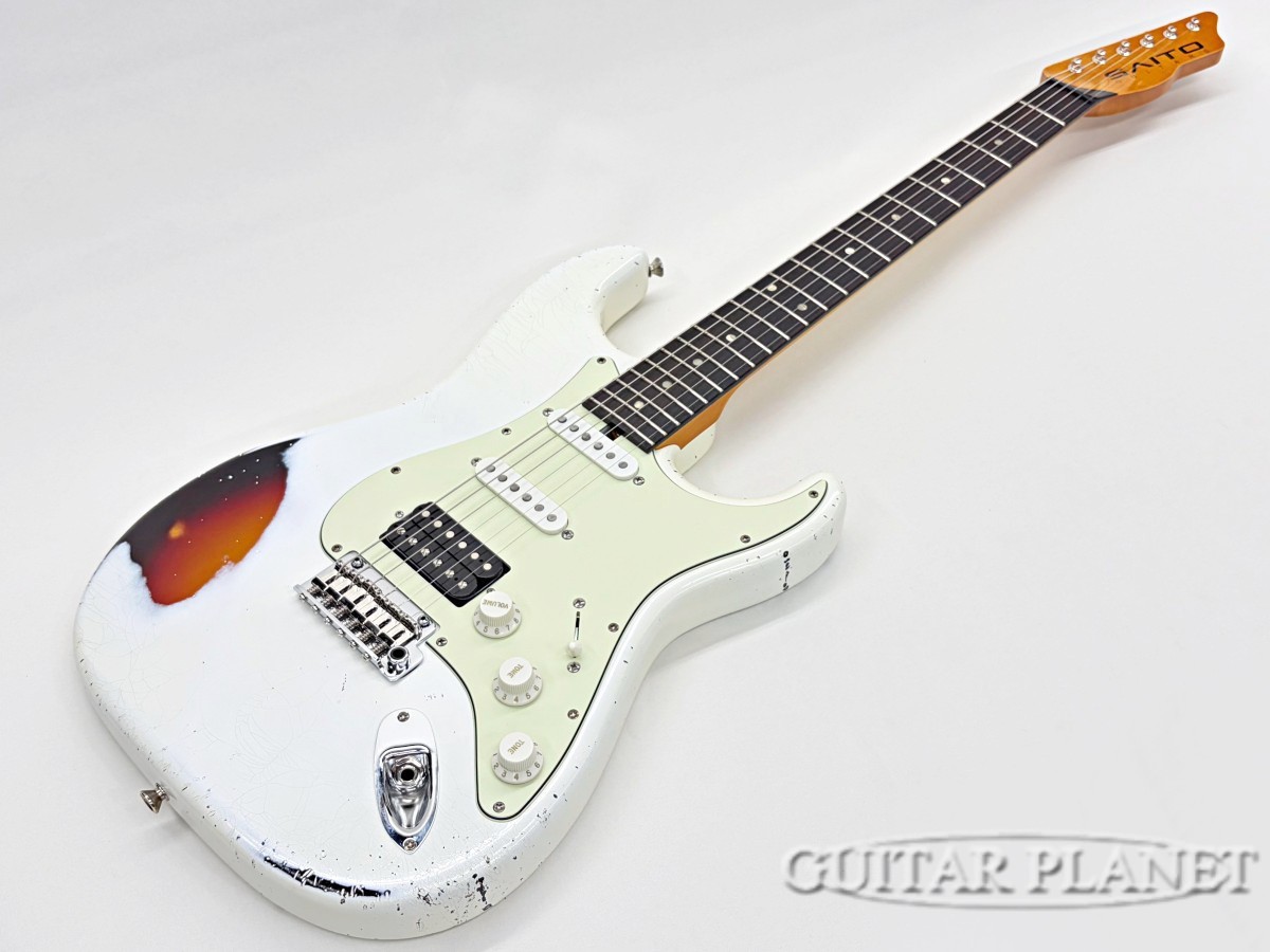 SAITO GUITARS S-622CS Heritage -3T/Olympic White-【サウンドメッセ