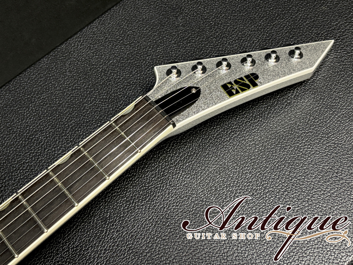 ESP HORIZON 330H/TM 2025 Silver Sparkle MH w/White Dimarzio PU