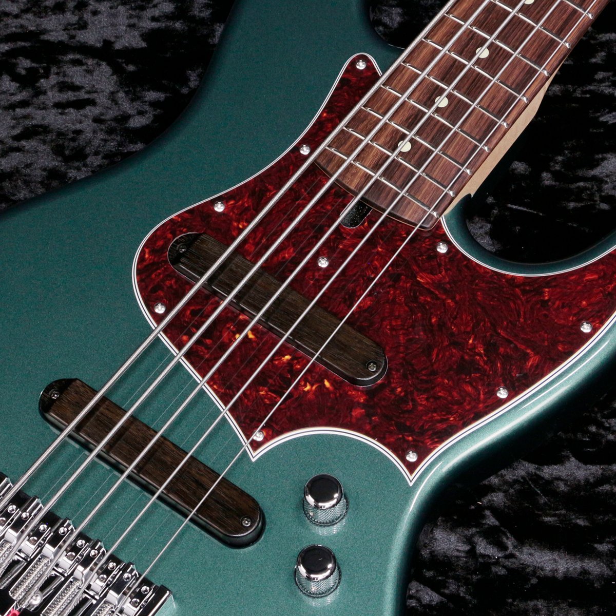 Xotic XJ-1T 5st Dark Sherwood Green (Poly)/Alder/Rosewood