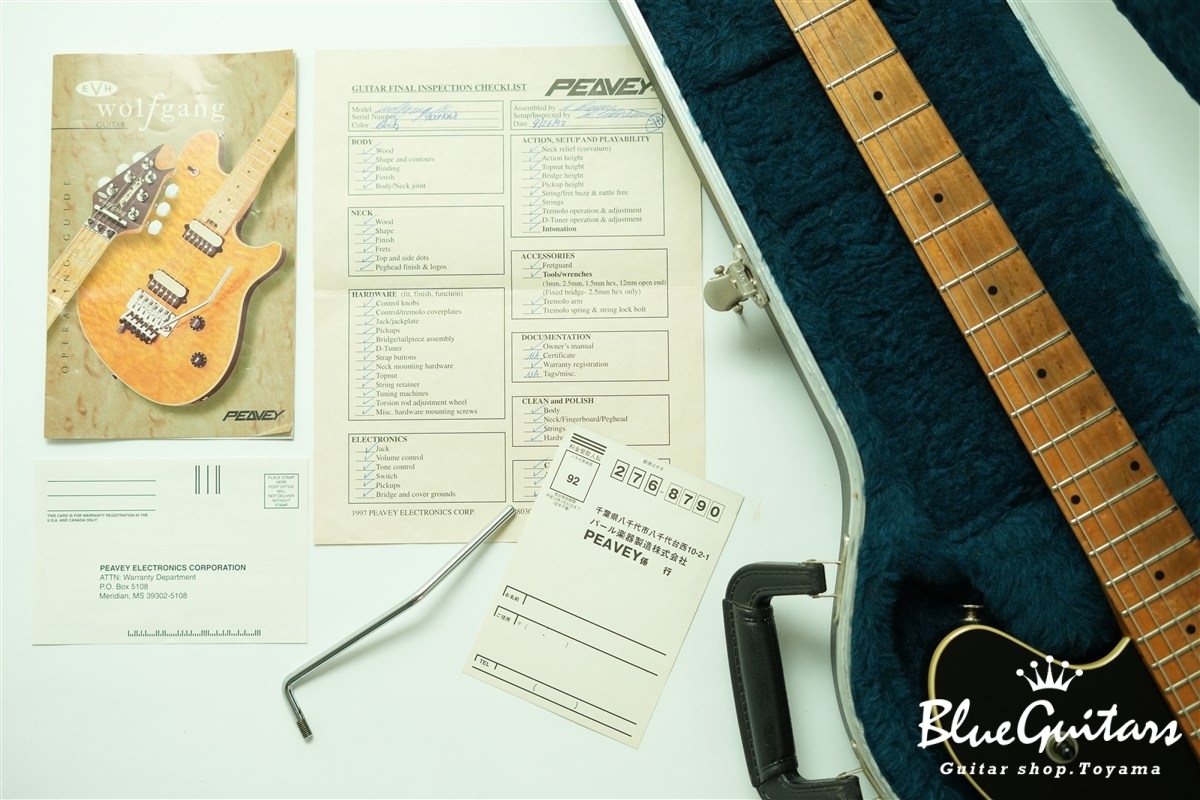 ギター PPSE 97 PEAVEY Wolfgang USA 1997 - Black（中古/送料無料）【楽器検索