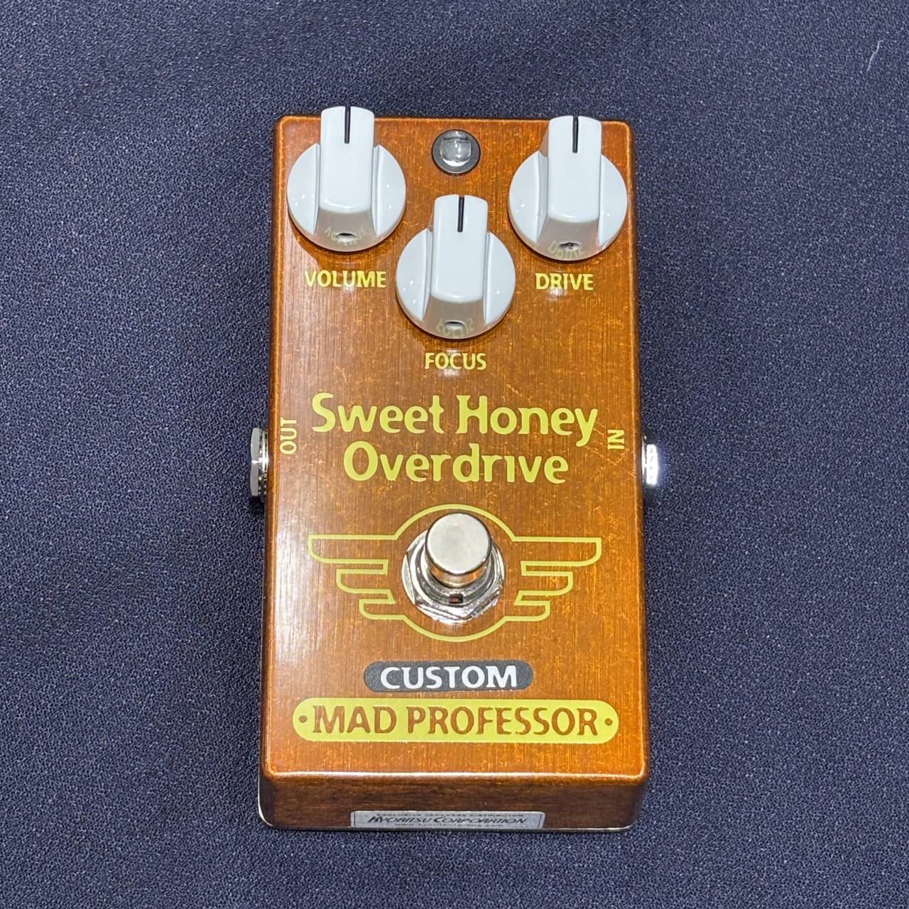 MAD PROFESSOR Sweet Honey Overdrive CUSTOM Fat Bee mod コンパクト