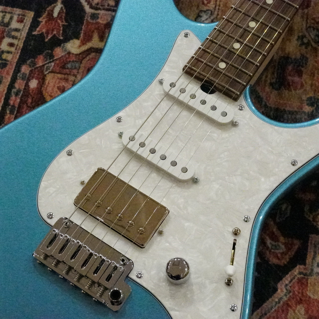 ギター Kino stay 22F SSH Sonic Blue ギター Kino stay 22F SSH Sonic