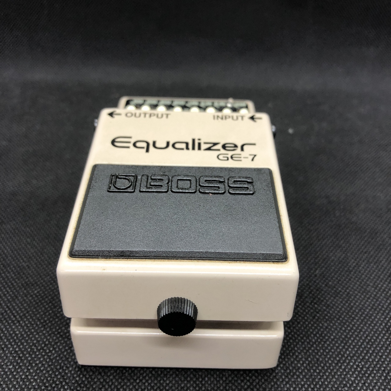 BOSS GE-7 Equalizer 1995年製 黒ラベル ACA電源 MADE IN TAIWAN（中古