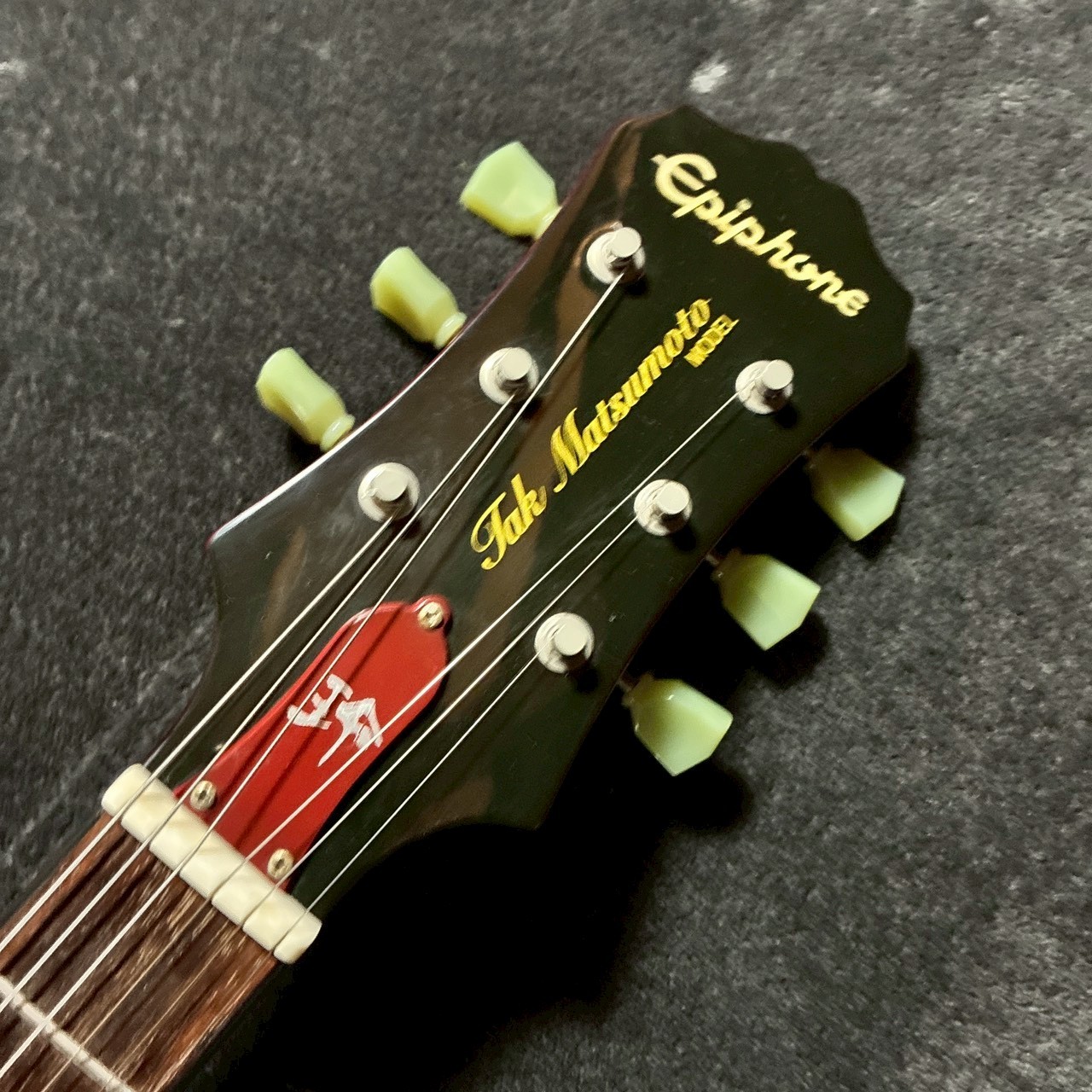 Epiphone tak dc ハードケース付き Epiphone Tak Matsumoto DC Standard Plus Top Cherry ハードケース