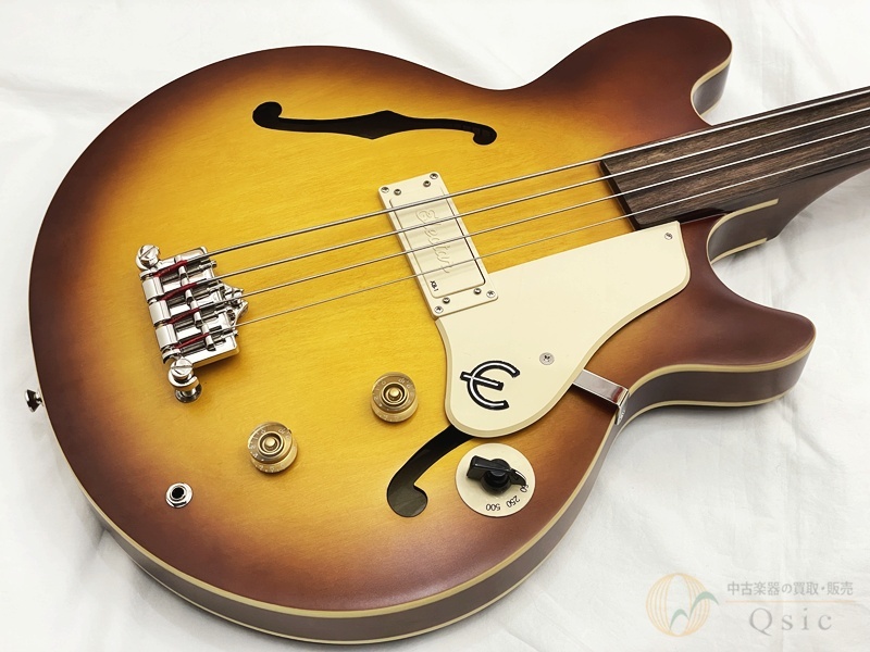 Epiphone Jack Casady Fretless Bass 【返品OK】[UMM45]【梅田店在庫