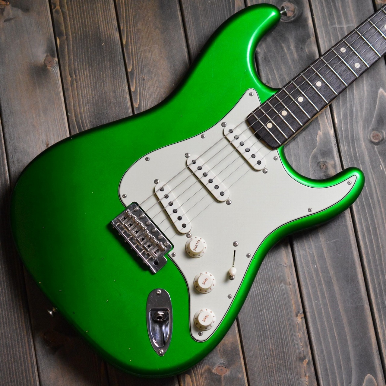 Fender 1961 Stratocaster Journeyman Relic / Candy Green（中古/送料