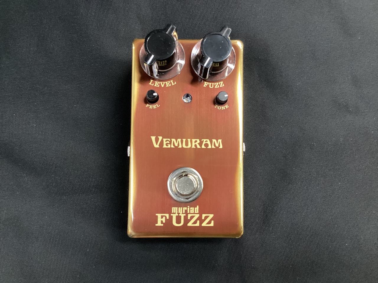 Vemuram myriad FUZZ(本体のみ)裏マジックテープあり VEMURAM Myriad Fuzz コンパクトエフェクター／ファズ（新品